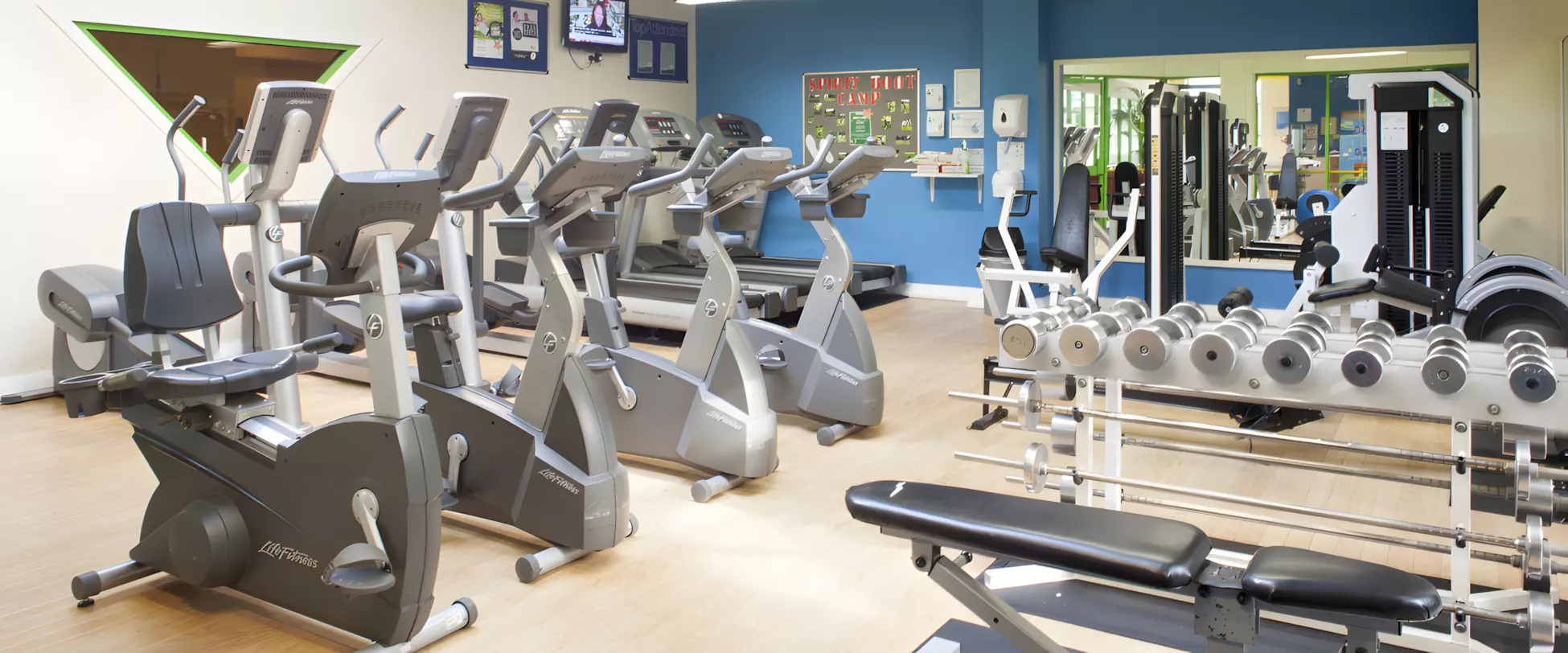 Gym in Stoke.